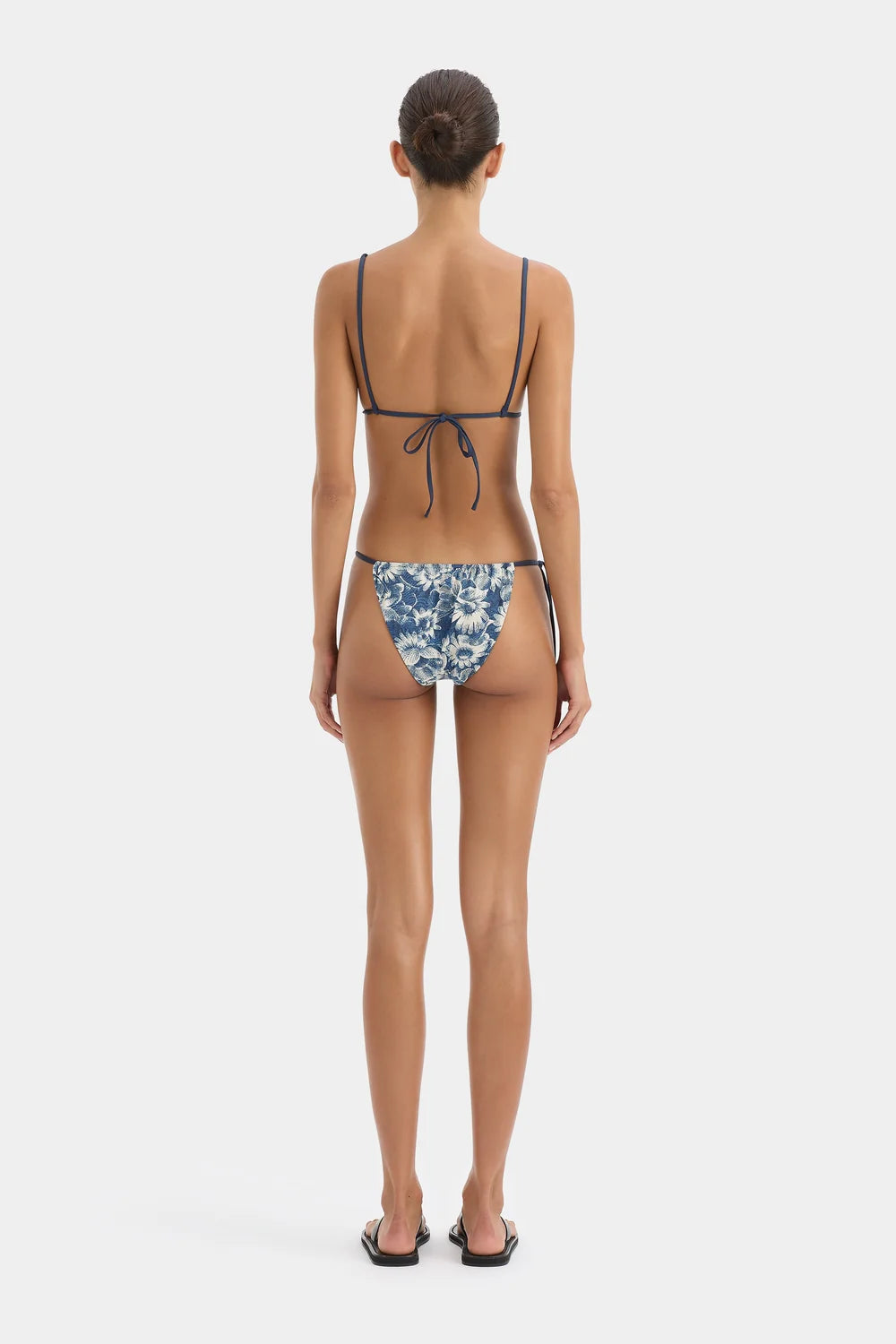 Lilia String Triangle Bikini Top Daisy Meadow