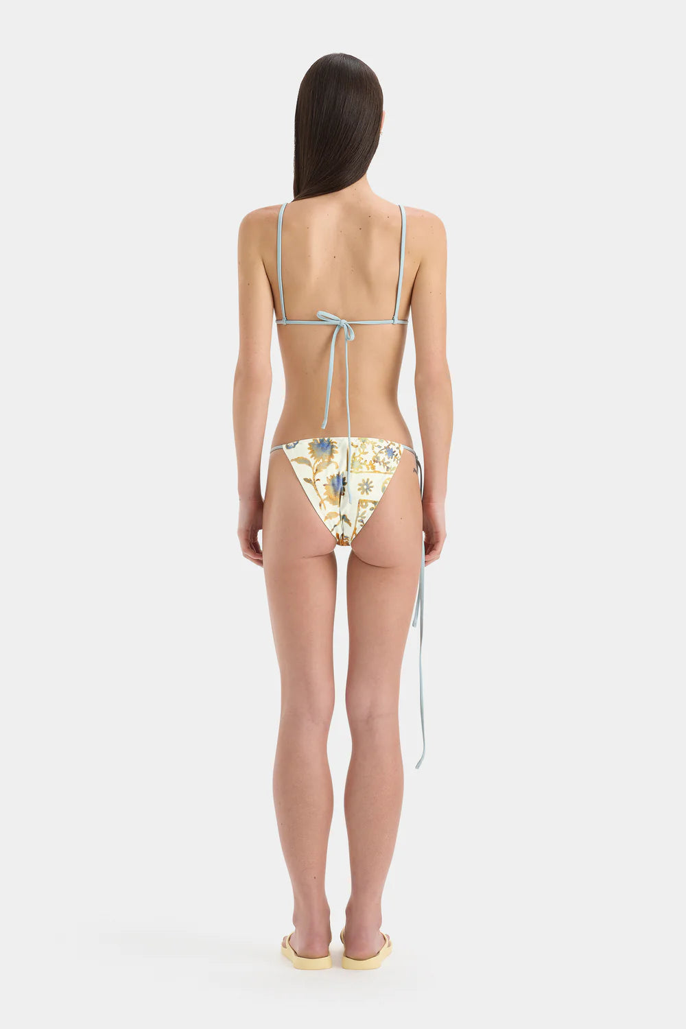 Cecile String Triangle Bikini Top