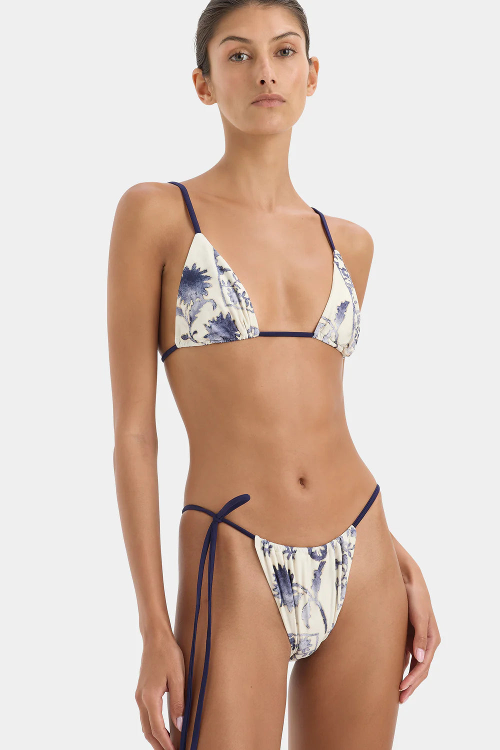 Phillipa String Triangle Bikini Top Eira Midnight