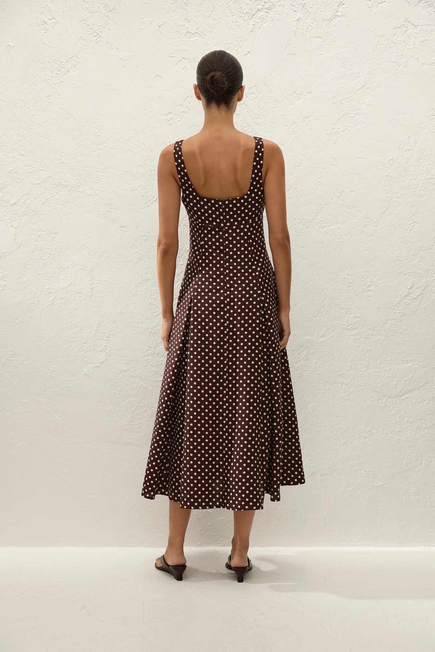 Esme Midi Dress Martinha Polka Dot