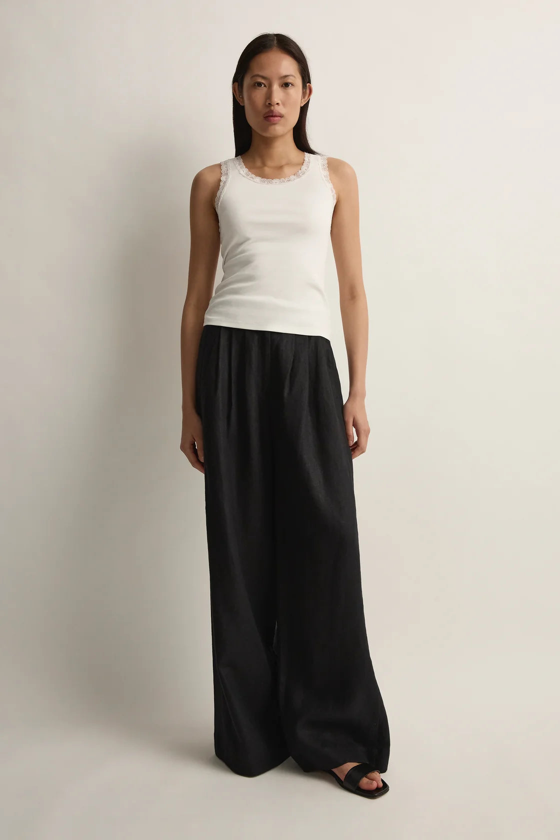 Roberta Tank Ivory