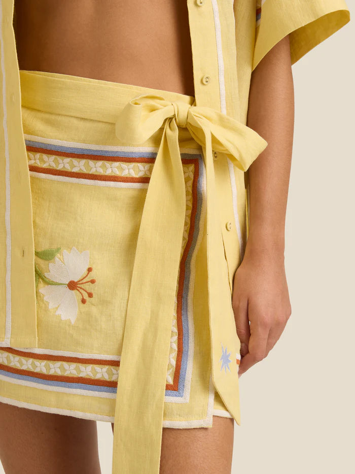 Zuri Skirt Charm Embroidery