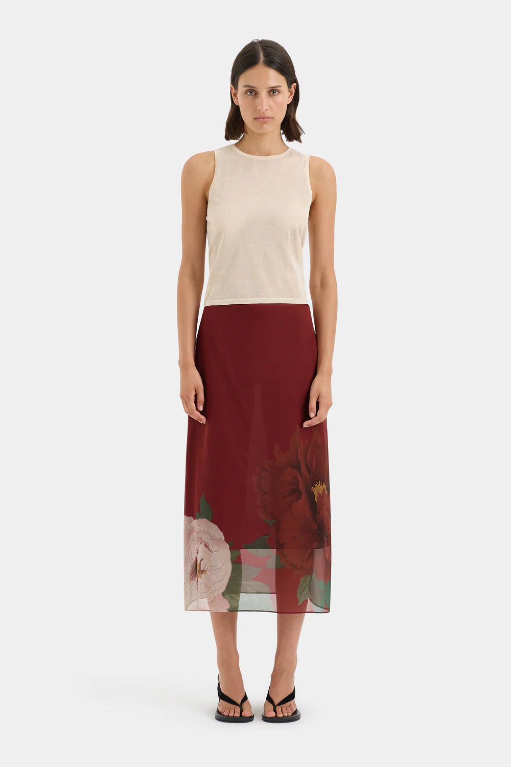 Florian Midi Skirt