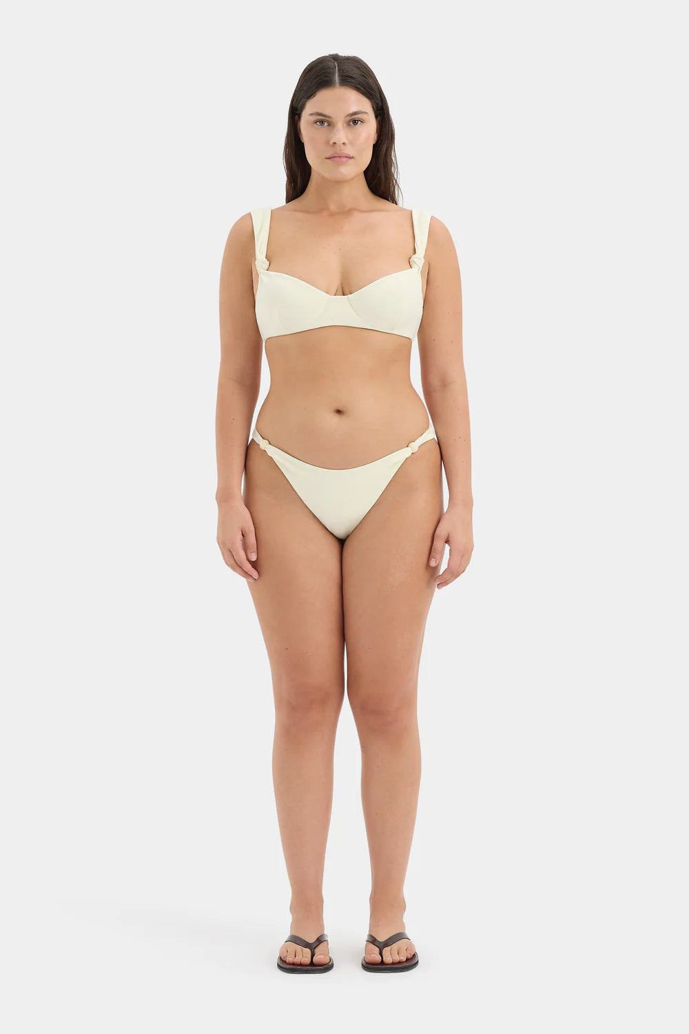 Playa Terry Beaded Bikini Bottom