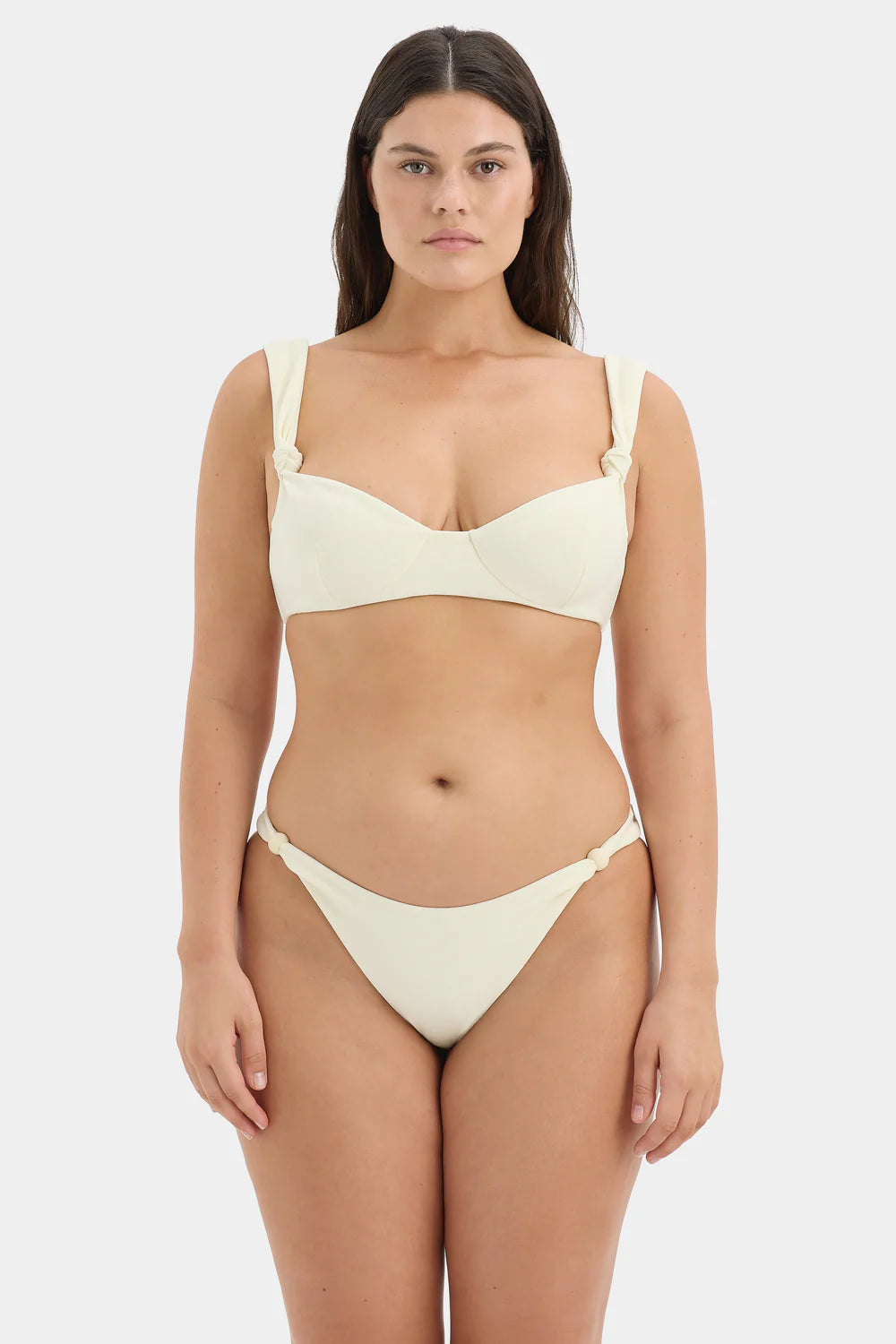 Playa Terry Knot Balconette Bikini Top