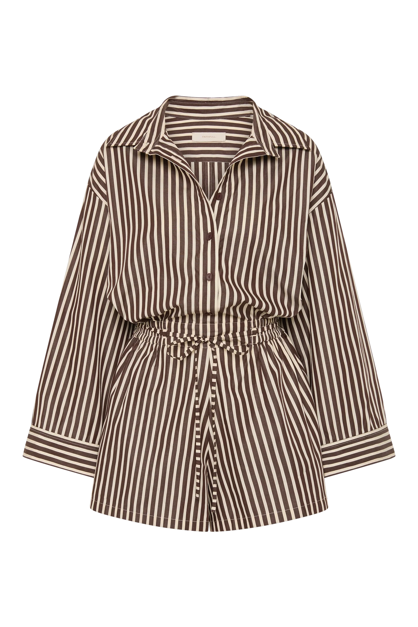 Belas Playsuit Rita Stripe Port