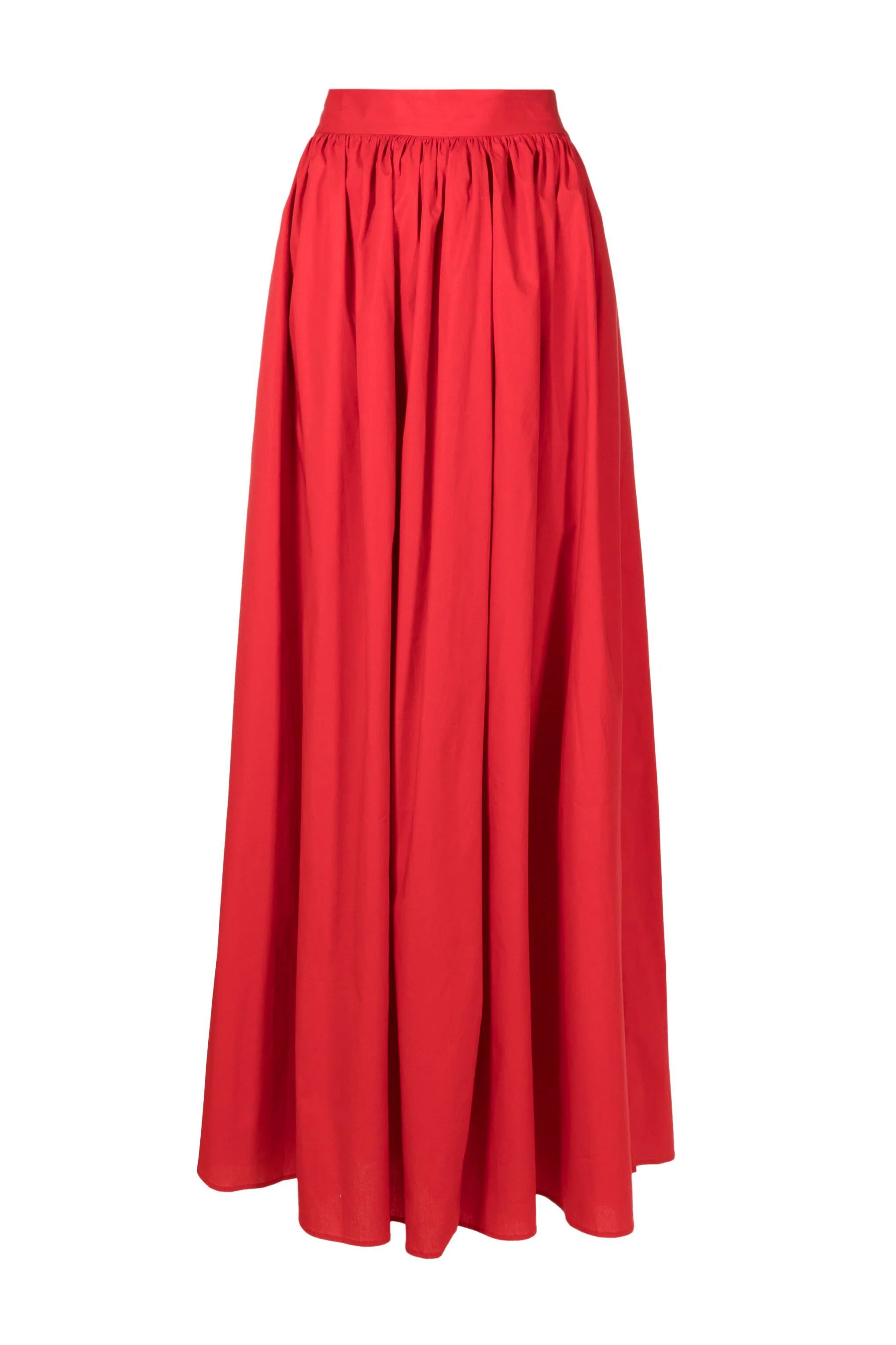 Holiday Solid Long Skirt