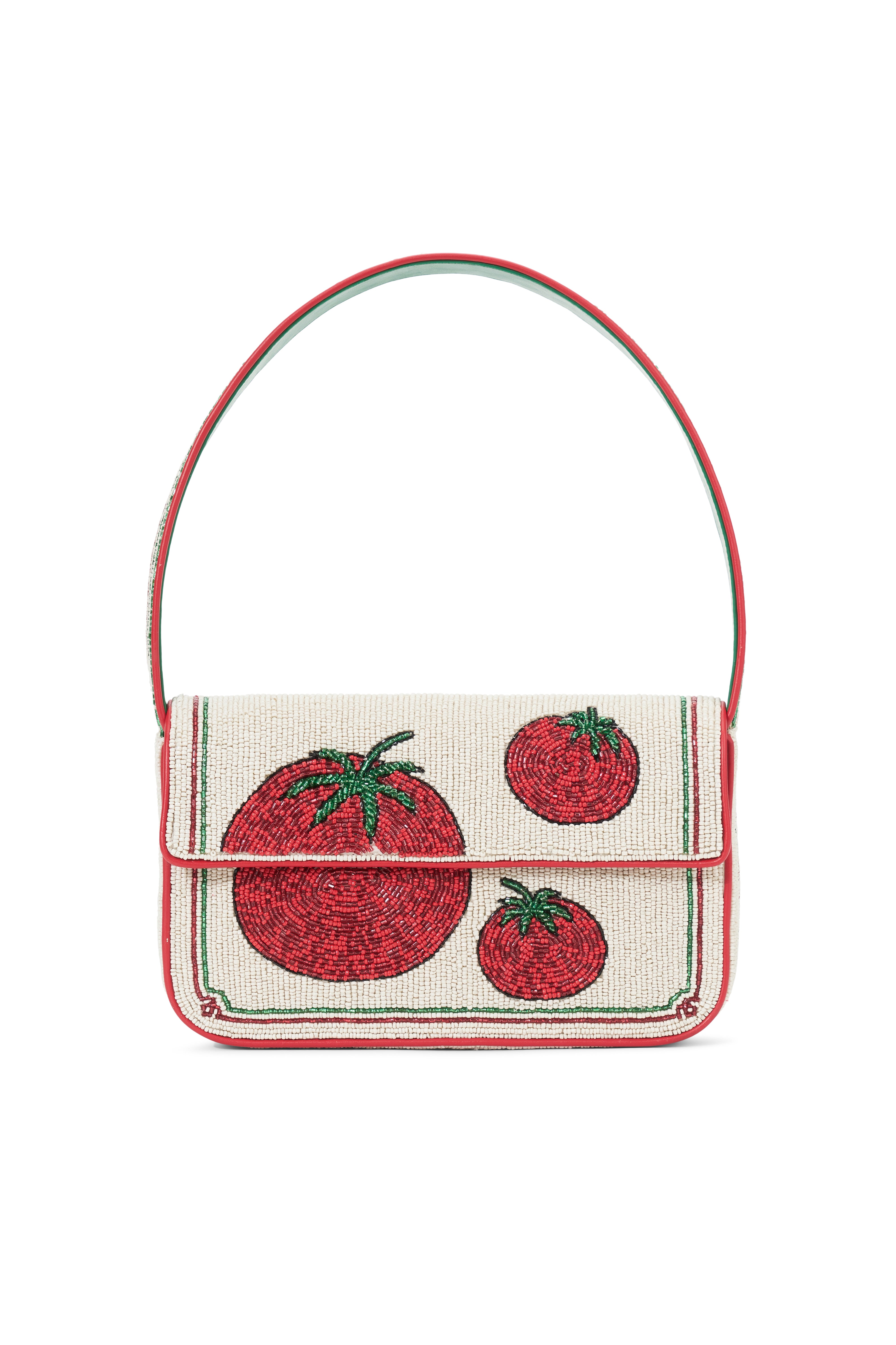 Tommy Beaded Bag Tomato