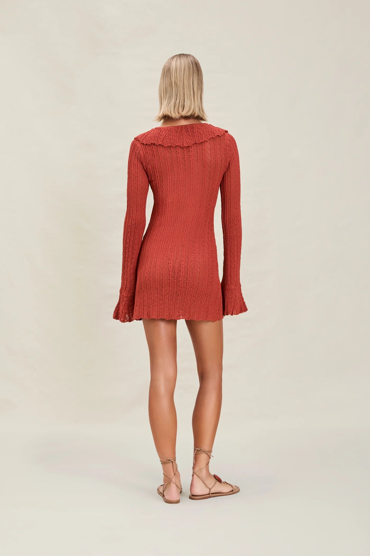 Davina Dress Terracotta