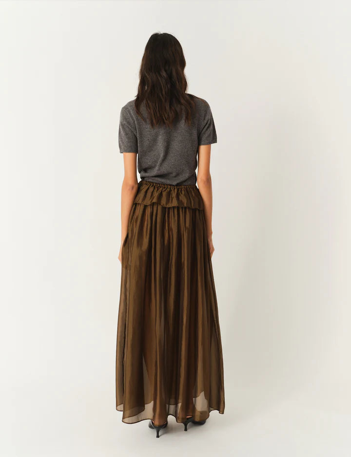 Gilian Maxi Skirt Espresso