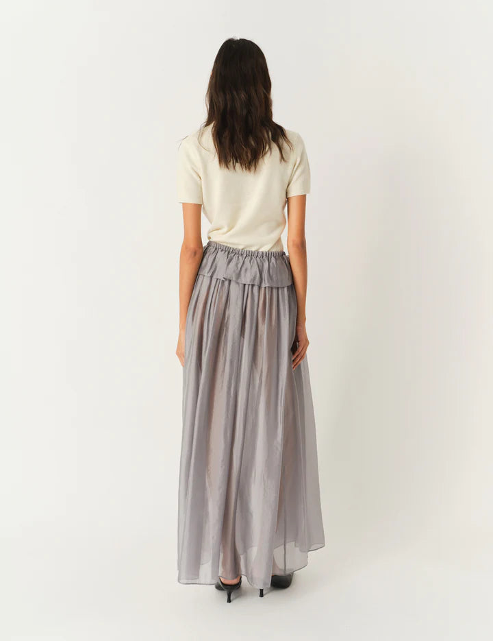 Gilian Maxi Skirt Smoke
