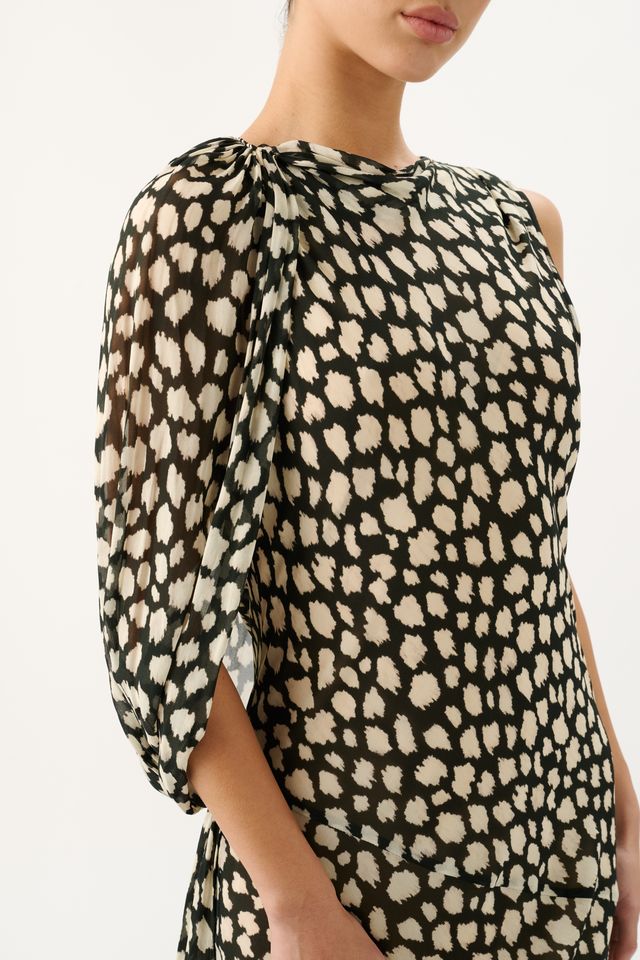 Fallon Drape Gown