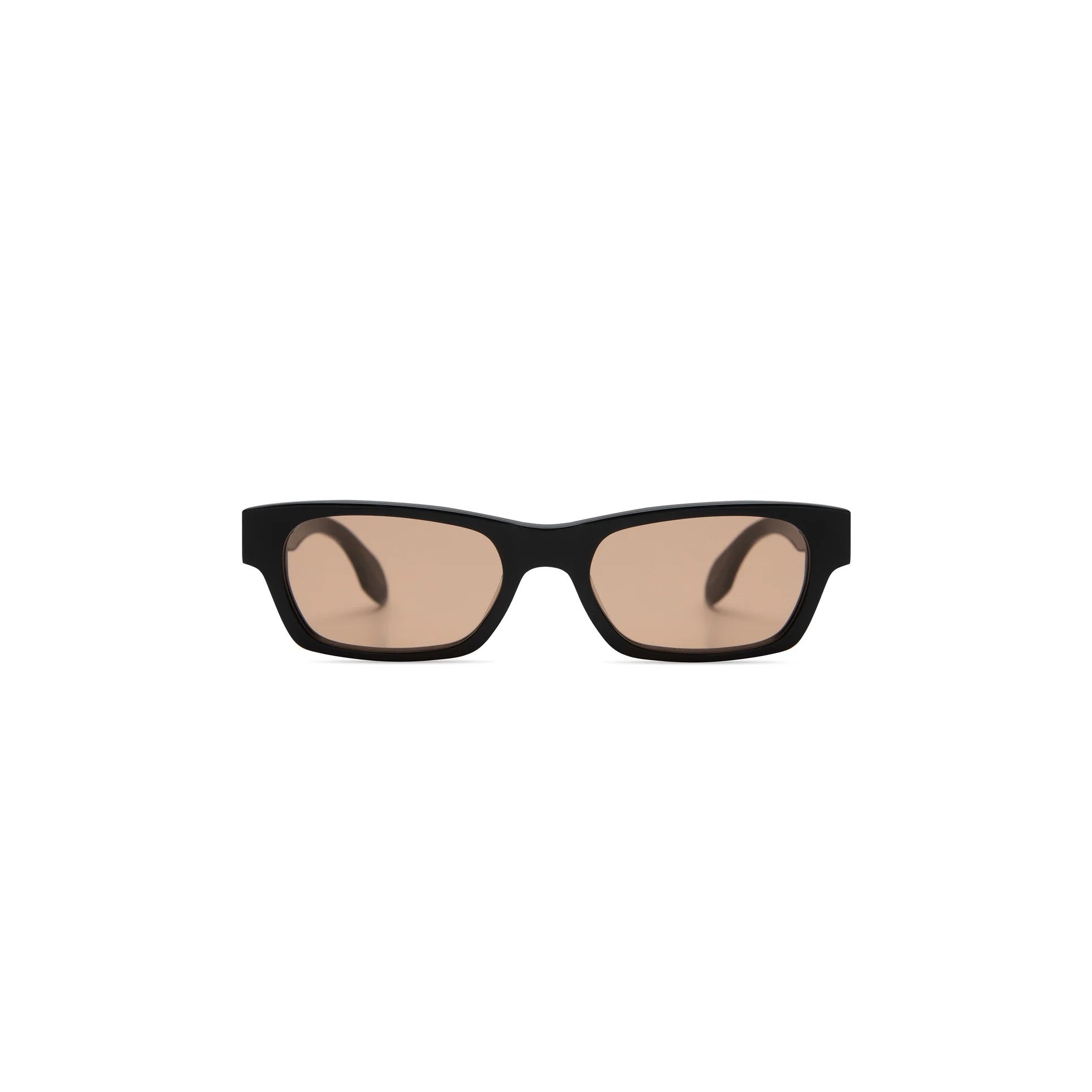 Alix in Gloss Black Amber Lens