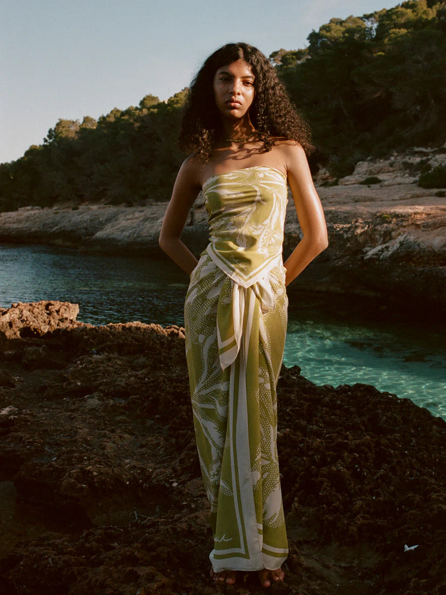 Square Pareo Eden Silk
