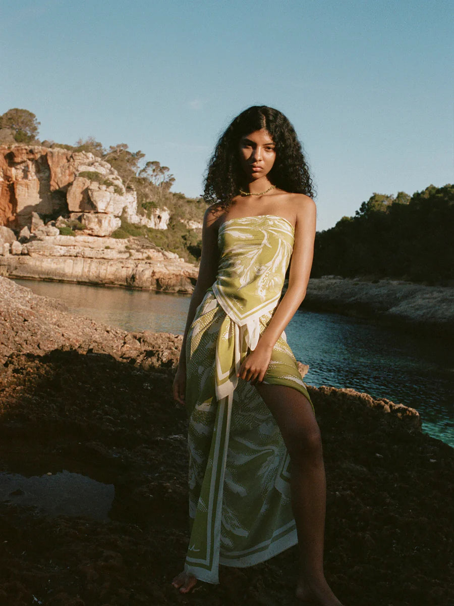 Square Pareo Eden Silk