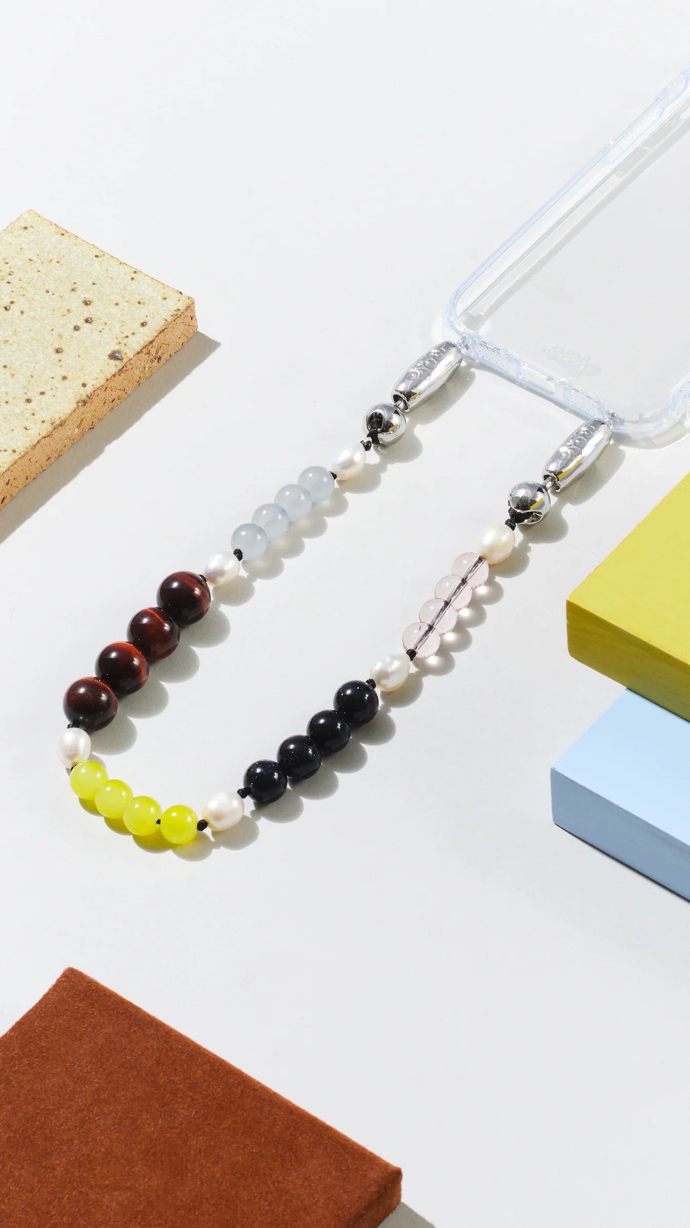 Stone and Pearl Wristlet Saturn