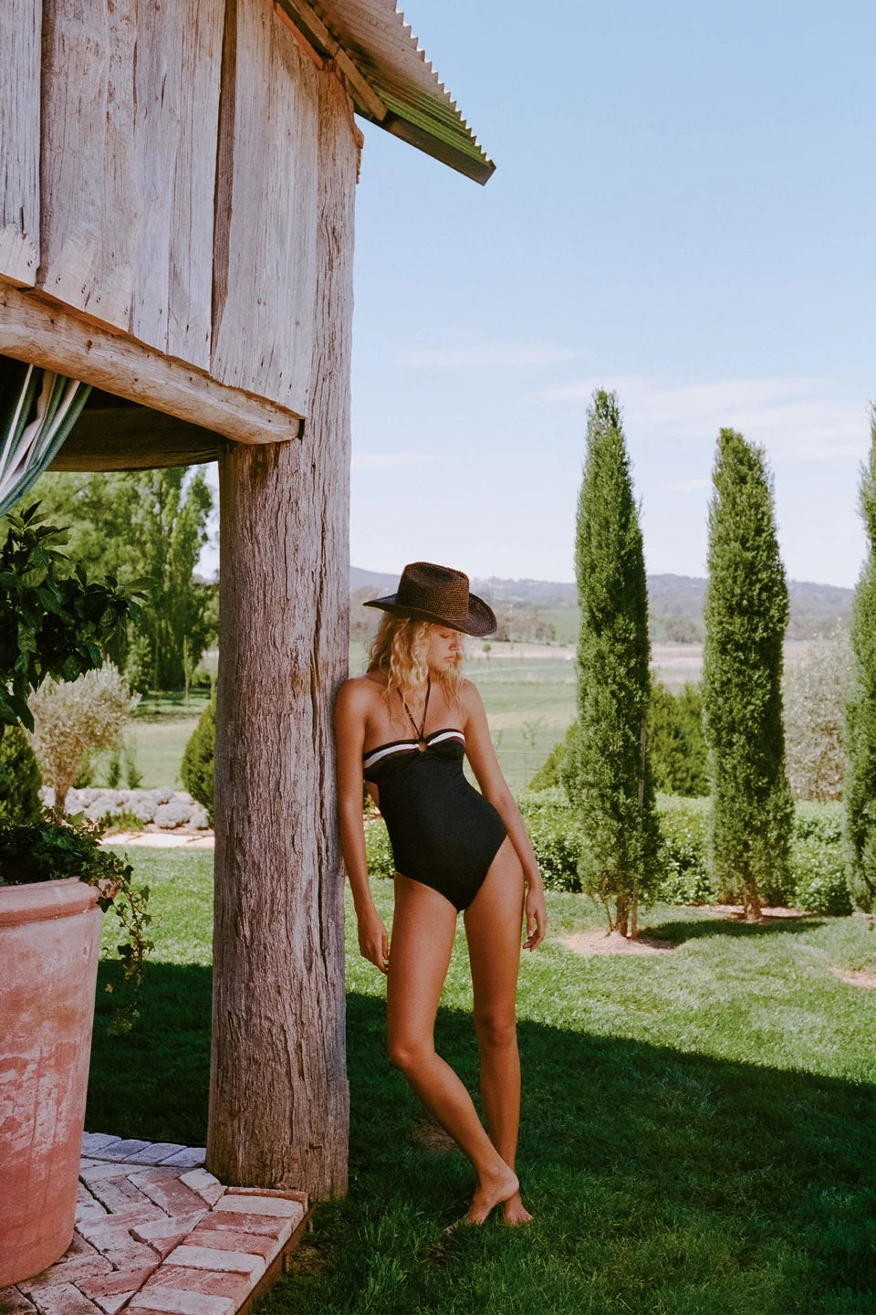 Raffia Cowboy Hat Coco