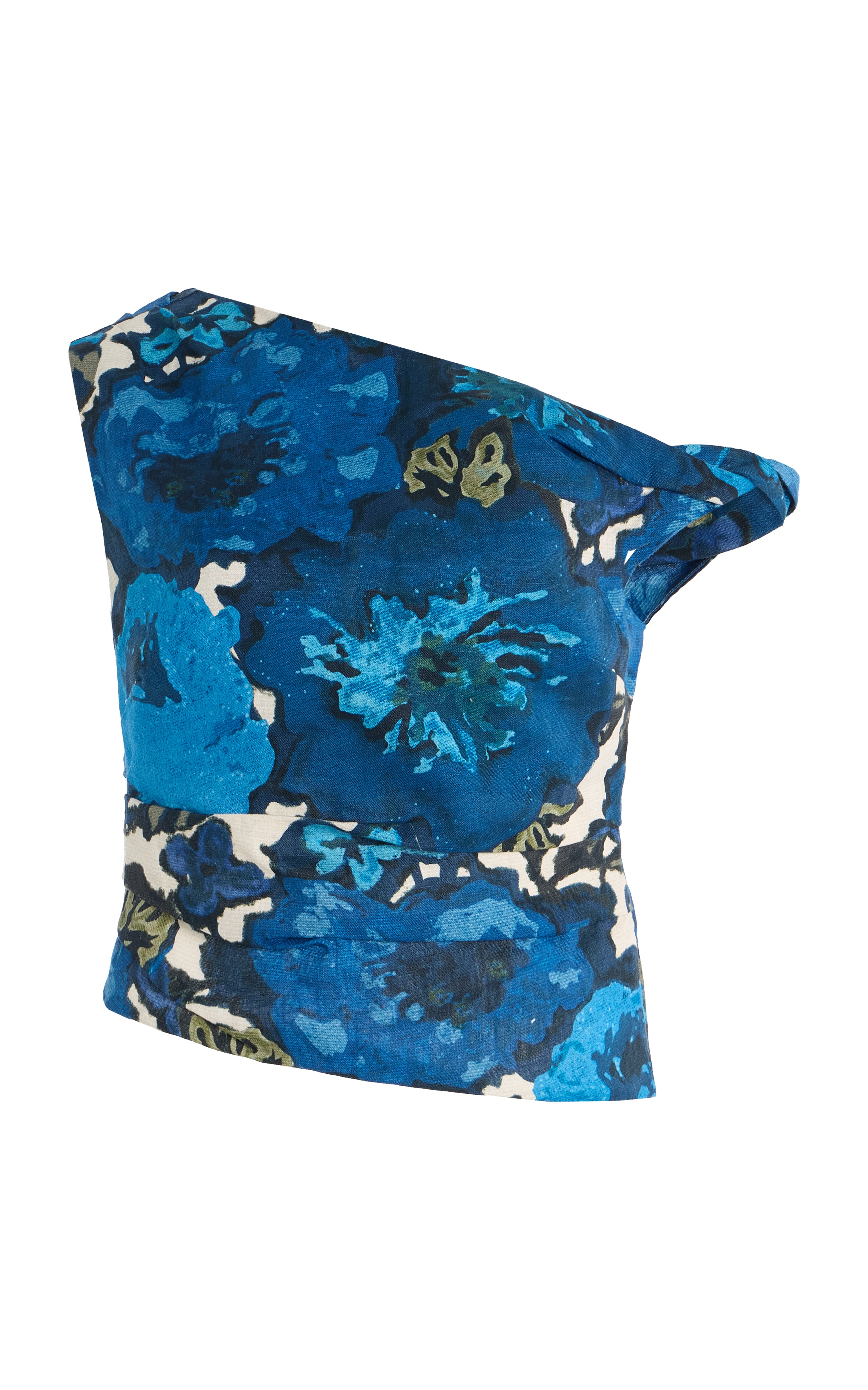 Camellia Twist Top Flora Print