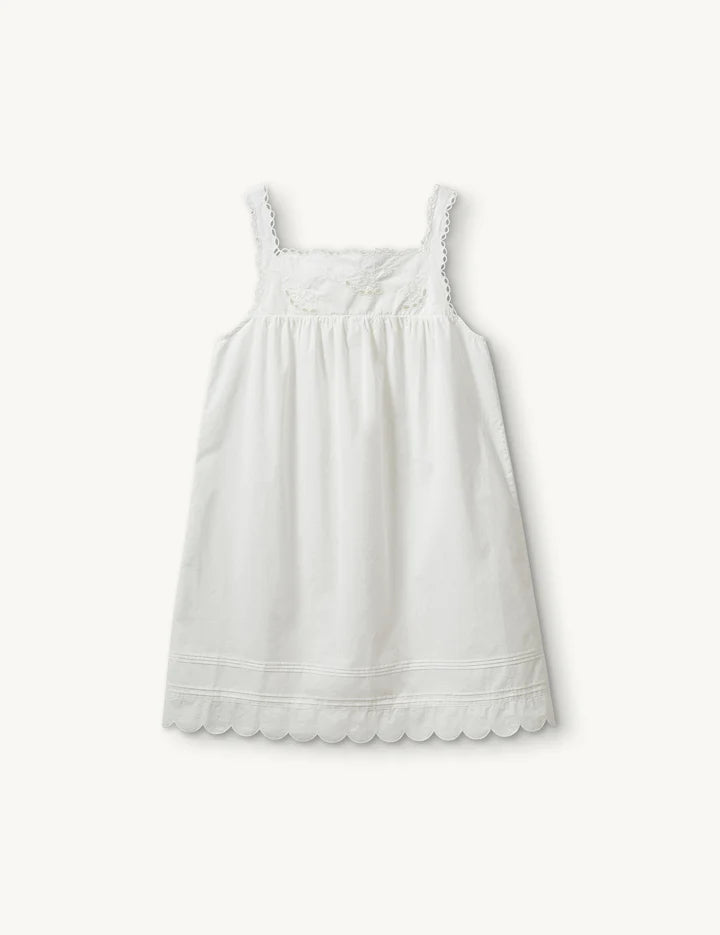 Kristen Babydoll Dress White / 12